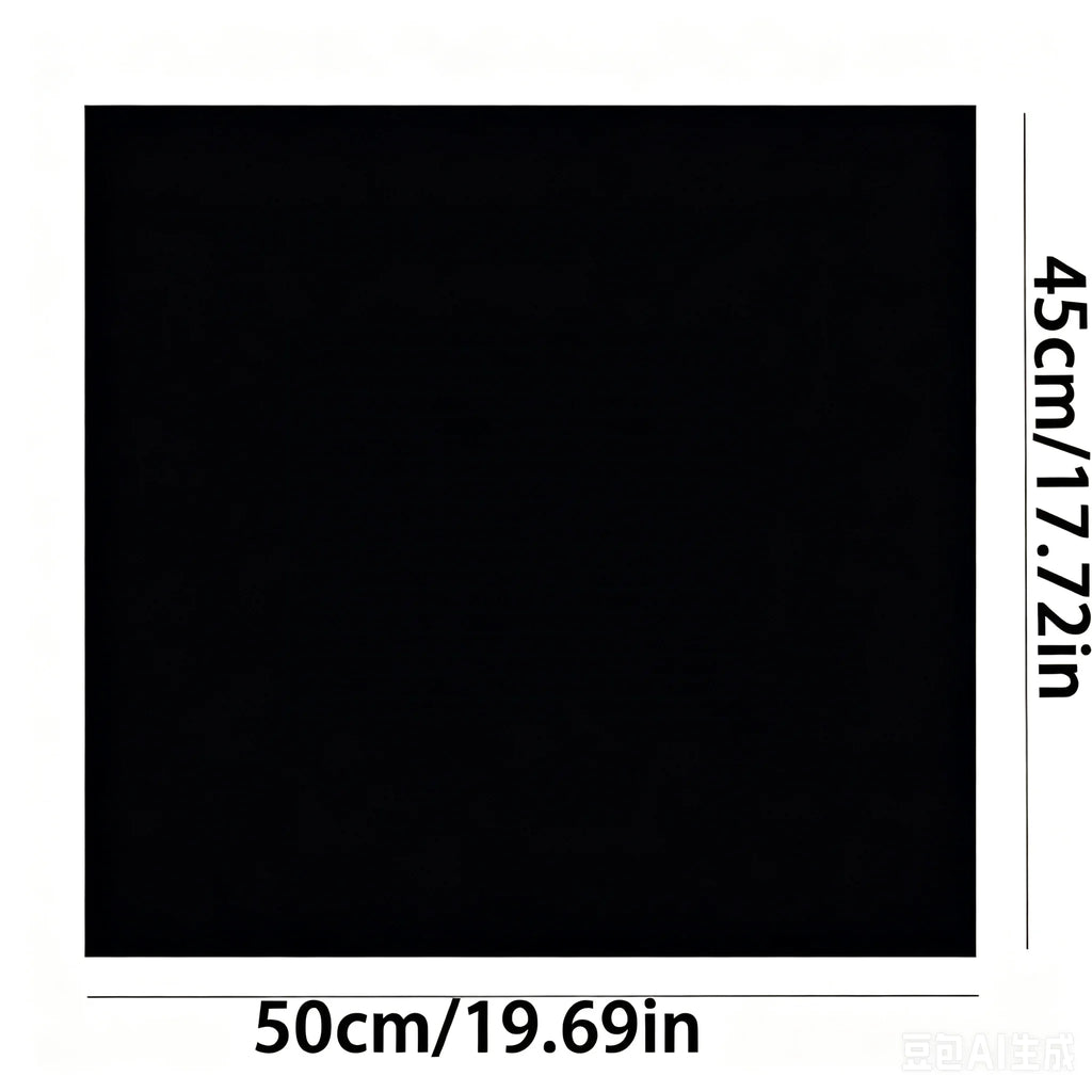 100 Large Black Trash Bags – Leak-proof, Durable Polyethylene