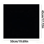 100 Large Black Trash Bags – Leak-proof, Durable Polyethylene