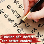 1pc Calligraphy Brush Pen,Ink-adding Fountain Pen with Fine Tip for Hand Lettering,Art Drawing,Journaling for Adults,Students