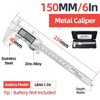 Vernier Caliper Professional Pachymeter Carpentry Tools Measuring Tool Micrometer Ruler Stainless Steel Pachometer Dial Calipers