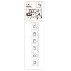 TIANZI 6 Pcs Cartoon Color Teacher Seals Commendation Award Seal Evaluation Stamp Stationery Scrapbook Supplies for Classroom