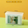 1PCS Card Holder Transparent Idol Kpop Albumes Photo Storage Photocards Small Card Collection Organizer Box Case Container