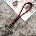 Cellphone Strap Candy Color Rope for Cards Metal Keyring Wrist Lanyard Keychain Portable Cellular Pendant Premium Hand Strap