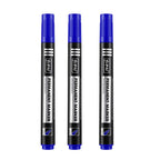 3 Pcs/Colors Permanent Marker Pens – Quick-Drying & Eraser-Resistant | For Note-Taking & Marking | Office Stationery.