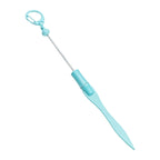 Beadable Letter Opener Metal Letter Opener with Keychain Clip, Beadable Envelope Opener Gift for Student Teacher 896C