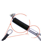 1.2m/2m/3m Max Stretch Plastic Spring Elastic Rope Fishing Lanyards With Carabiner Boating Ropes Anti-lost Phone Keychain Lock