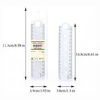 1PC 30cm Folding Flexible Ruler Transparent PVC Creative Drawing Tool Student Stationery Supplies