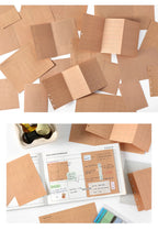A7M5 Two Size 20Sheets Loose Leaf Inner Page Notebook Refill Spiral Weekly Monthly To Do Inside Paper Stationery