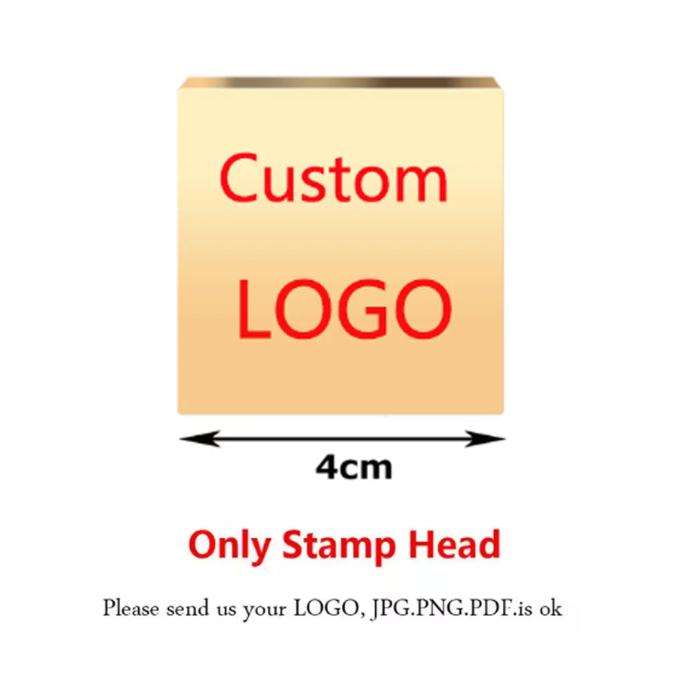 Custom Pottery Stamp for Clay Stamps Personalized Logo & Design Maker,Perfect for Ceramics Logo Design Seal (2.5cm- 5cm)