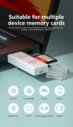 NNBILI 1-2pcs Card Reader USB3.0/2.0 To SD TF Memory Adapter High Speed TF Memory 2 IN 1 Card Reader For PC Laptop Accessories