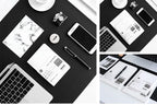 A5 A6 Paper Refill Agenda Planners Diary Grid Line 80 Binder Sheets Six Hole Envelope Zip Pouch Office School Stationery