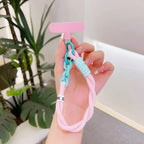 1Pc Cellphone Straps Hanging Cord Mobile Phone Lanyard Short Wrist Strap Charm Anti-lost Chain for Women Keychain