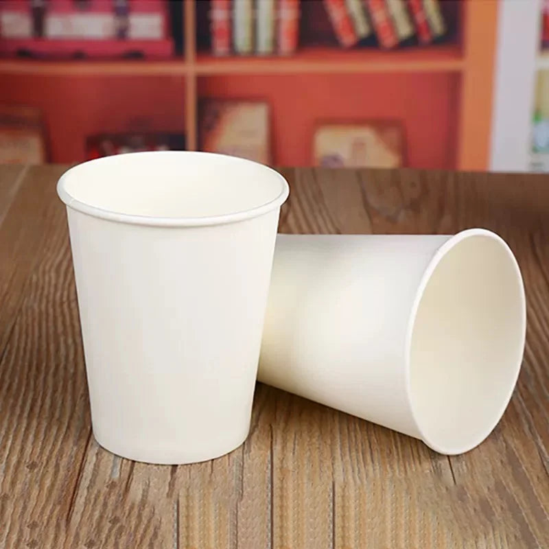 100pcs 250ml 9oz Paper Cups Personalized Custom, Company Logo Cups Printing, Event Party Cups, Disposable Cup Custom, Logo Custo