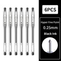 Hyper Fine Point，0.25mm,0.3mm,0.4mm，Gel Ink Pen， Black Ink,Smooth Writing for Teachers Office & School Supplies