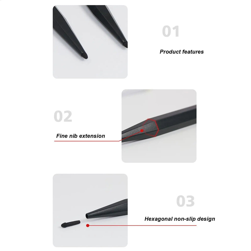 Teaching Screen Pen Electronic Whiteboard Pen Double Tips Capacitive Touch Screens S tylus Abs Convenient Precision Touch Pen
