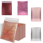 30Pcs Holographic Bubble Mailer Mailing Envelope Thicken Protection Waterproof Padded Bubble Envelopes Pack Bag for Shipping