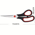 Stainless Steel Scissors Student Stationery Scissor Household Multi Functional Office Tailor Scissors Hand Cutting New