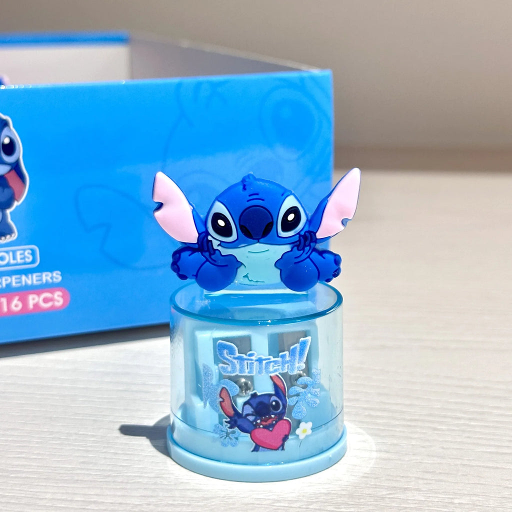 Random 1 Color Stitch doll pencil sharpener, cute cartoon student pencil sharpener, Lilo & Stitch stationery, school supplies