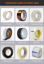 Automatic tape Dispenser Ribbon Cutting Machine ZCUT-9 ZCUT-9GR 110V/220V 6-60mm Intelligent Adhesive Tape Double Sided Cutter