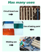 Transparent PET High-Temperature Silicone Tape Heat-Resistant Insulation Packaging Circuit Board Fixing Cable Heat Sealing