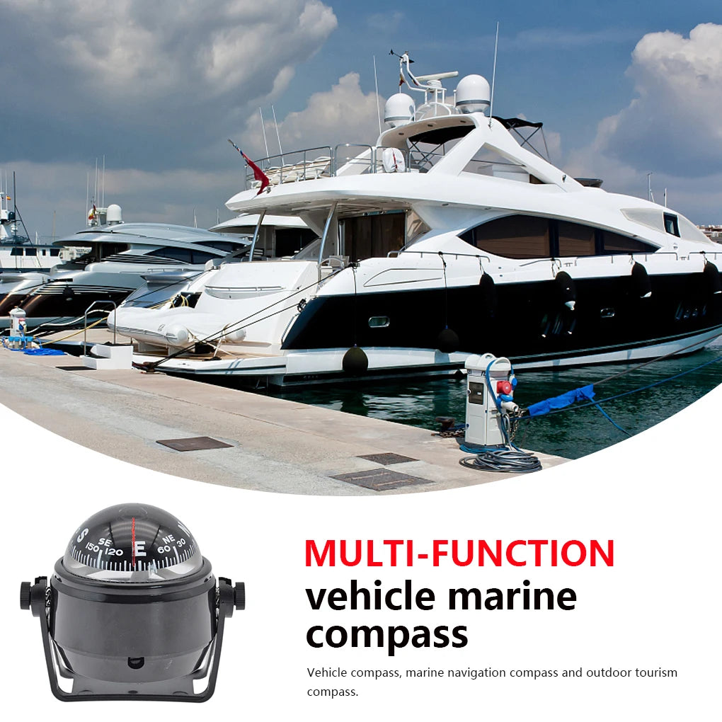 1 Set Boat Compass Navigation Tools Navigating Tools Sailing Tool for Outdoor