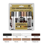 13/21Pcs Furniture Repair Pen Markers Remover Wood Scratches Restore Kit Scratch Filler Paint Wooden Cabinet Floors Tables