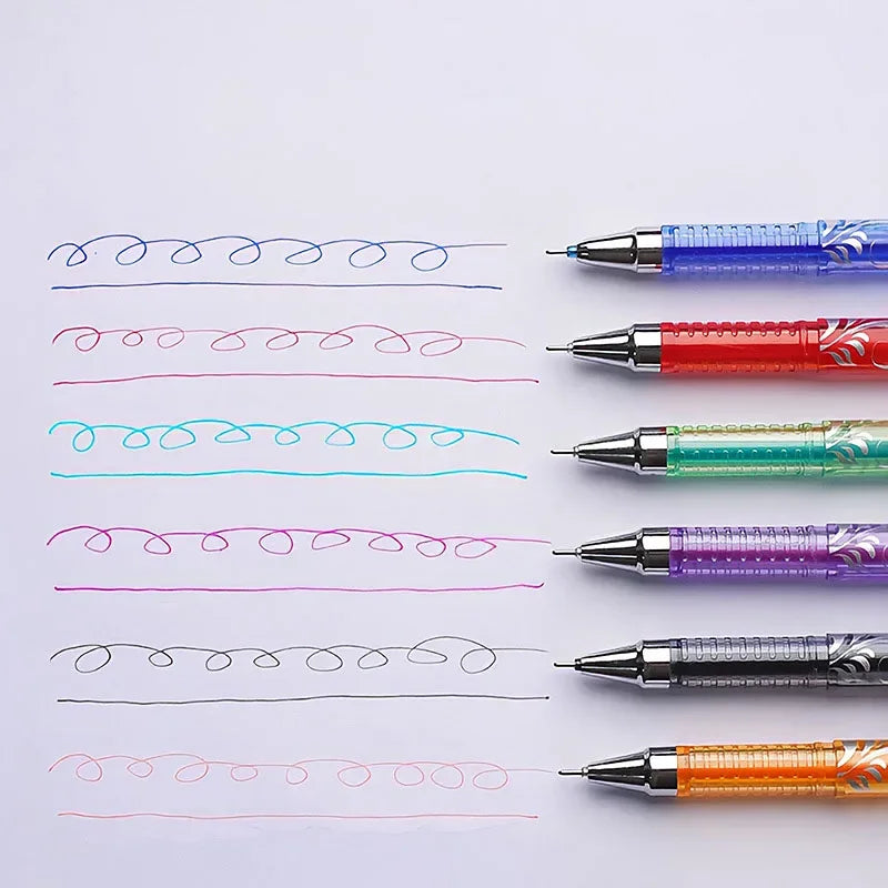 66pcs Erasable Pen refill Set Blue Black Ink Gel Pen Erasable Refill Rod Washable Handle School Office Writing Stationery