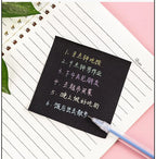 Black N Times Sticky Notes To Do List Memo Pad Notepad Cute School Office Supplies Gift Stationery
