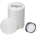 Replacement Paper Filters Round Disposable Coffee Filters Paper Compatible with Aeropress Coffee Makers for Brewing Tea Coffee