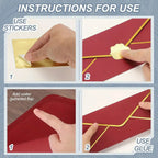 10PCS Luxury Foil Sealed Envelope - Self-Sealing Wedding Invitations, Thank-you Notes, Corporate Events & Birthday Invitations