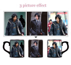 Personalised Magic Mugs Custom Colour Changing Cup Heat Activated Any Image Photo Or Text Printed On Mug Dad Mothers Day Gift