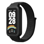 Strap+PC Case for Xiaomi mi band 9 active accessories sports Nyon bracelet correa+Protective Bumper shell Cover for Redmi band 3