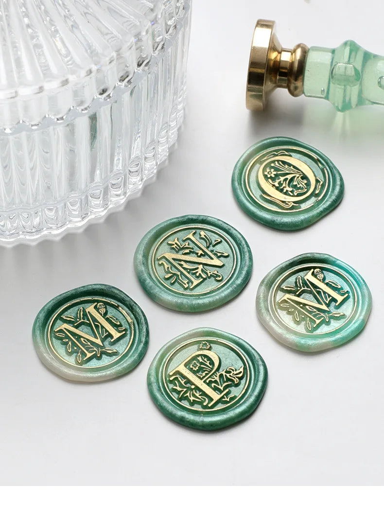 Sealing Wax for Stamp Head Letter Retro Seal Kit Nail Silicone Stamps Logo for Scrapbooking Surgut Print Set Wedding Craft Soaps