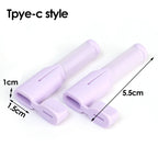 Soft Silicone Cable Winder Protectors for Dual USB C Android Charging Cable Saver Cord Organizer Wire Anti Break Protection