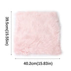 Pink Nail Art Soft Fur Foldable Hand Rest Pad Nail Art Photo Background Manicure Practice Cushion Mat Nail Equipment Tool