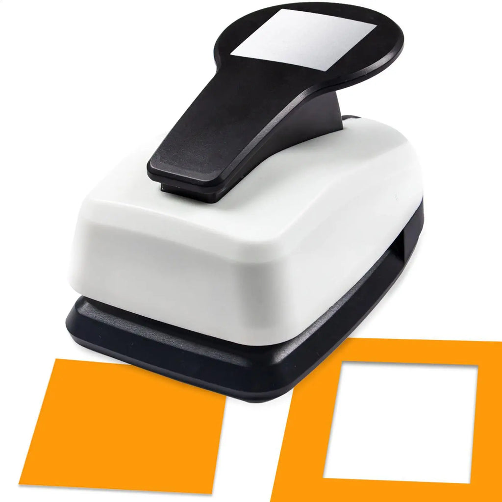 Square Punches For Paper Crafts Hole Cutter Paper Punches for Adult Child Student Kids card making custom scrapbooking  Photo