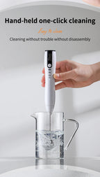 Bincoo-Electric Coffee Milk Maker, Handheld Household Mixer, Adjustable Double-Headed Gear
