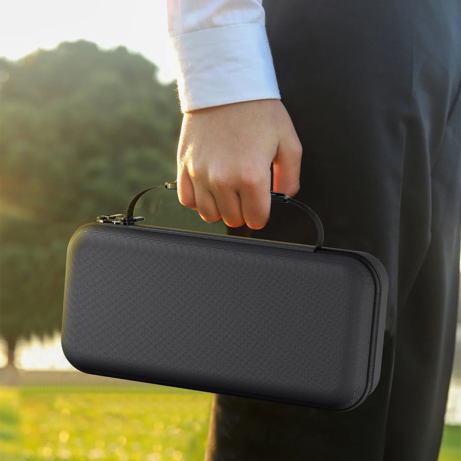 Carrying Case for Apple Mac Mini M4/M4 Pro Computer Host Storage Portable Bag Keyboard Organizer Accessories Protective Hard Cas