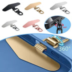 Upgrated 360 Rotatable Steel Phone Tether Tab Metal Patch Gasket Cellphone Lanyard Safety Connecter Piece New