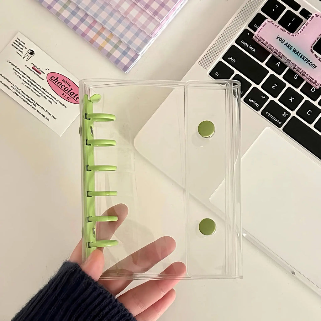 A7 Widening Colouful Notebook Refill Spiral Binder Inner Page Grid Diary Agenda PlannerSchool Stationery
