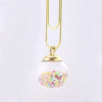 5 Pcs/Set Quicksand Crystal Ball Paper Clip DIY Metal Notes Letter File Binder Clips Bookmarks Office Desktop Storage Stationery