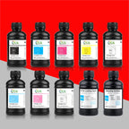 250ML Bottle LED UV Ink For Epson L800 L805 L1800 R290 R330 1390 1400 1410 UV Printer Ink UV Varnish Gloss Ink Hard INK Soft