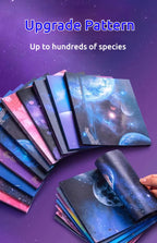 50pcs Creative Square Star Sky Constellations Origami Paper Kid DIY Handmade Double-sided Coloring Fold Craft Paper Art Gift