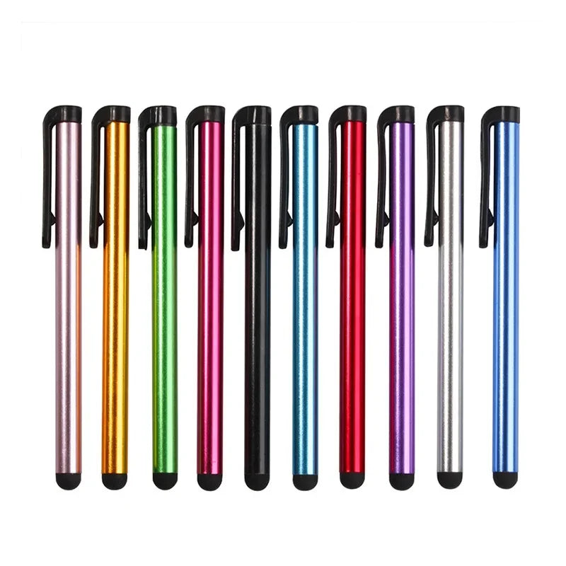 10pcs/lot Universal Capacitive Stylus Pens, High Precision Rubber Tip Touch Screen Pen for iPad iPhone Android Tablets & Smartph