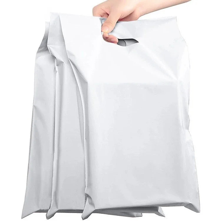 50PCS Thank You Pink Poly Mailer Adhesive Envelopes Bag DIY Logo T-shirt Underwear Dress Leggings Toys Shipping Portable Pouches