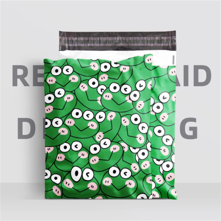 100PCS Poly Mailer Adhesive Envelope Shipping Bag DIY Garment T-shirt Dress Jacket Bra Christmas Toys Gift Packaging Pouches