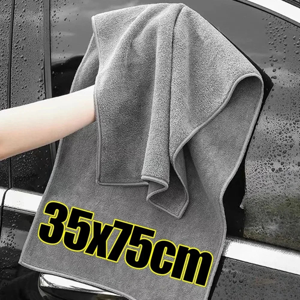 Multi Purpose Car Wash Microfiber Towel Double Sided Thick Cleaning Cloth Super Absorbent Lint Free Drying Rag for Window Table