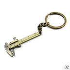 Key Ring Tape Measure Keychain Gauging Tools Retractable Ruler Pull Ruler Measuring Tools Stainless Steel Portable