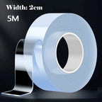 Versatile Reusable Double Sided Waterproof Adhesive Tape Strong Viscosity Firm Sticking Washable Removable Multipurpose Tape