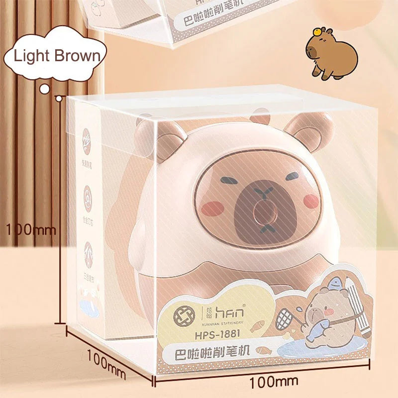 Capybara Pencil Sharpener Pencil Cutter Office School Table Sharperners Stationery Supplies